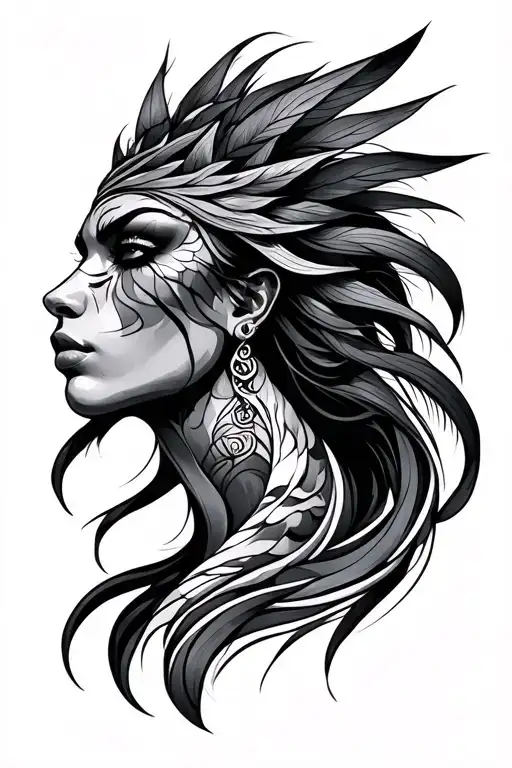 Nile tattoo design idea