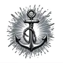 Hope is the anchor of the soul tattoo design idea