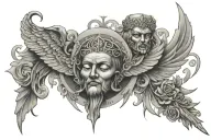 yahweh tattoo design idea