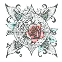 filler tattoo design idea