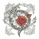 filler tattoo design idea