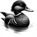 Mallard Duck tattoo design idea