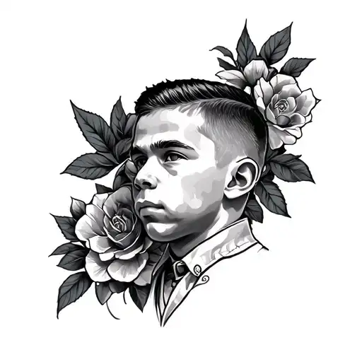 Grandson tattoo design idea