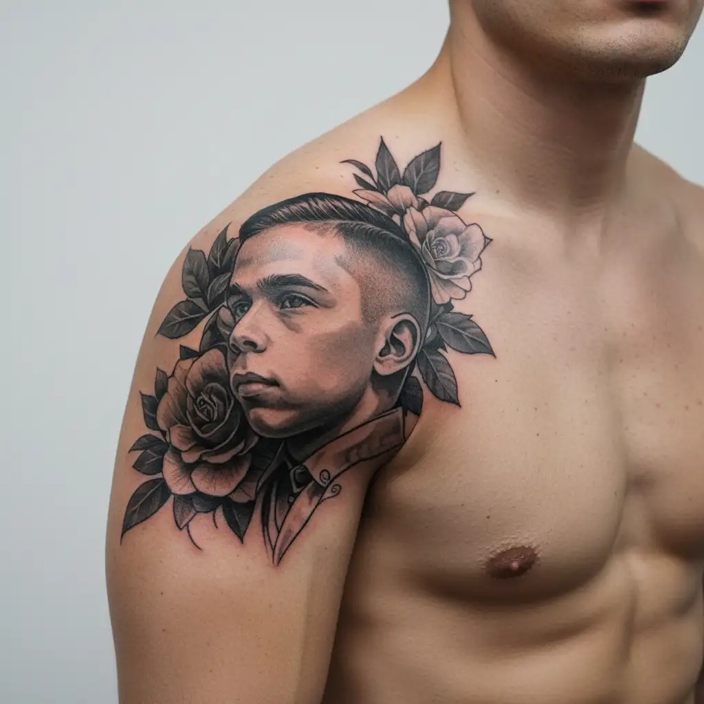 Grandson tattoo design idea