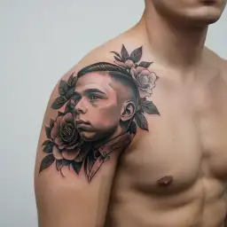 Grandson tattoo design idea