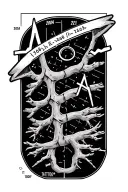 Need a piece for outer lower arm.  Coordinates with EKG symbol.  3 dates 2004,2006 and 2021 and the coordinates  tattoo design idea