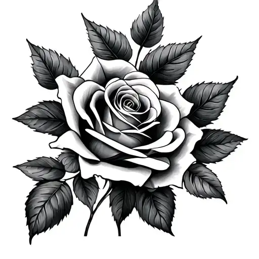 roses father and daughter forever and always  tattoo design idea