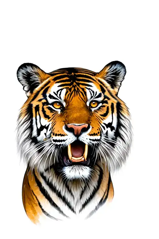 God chur, tiger, date of birth of a child tattoo design idea