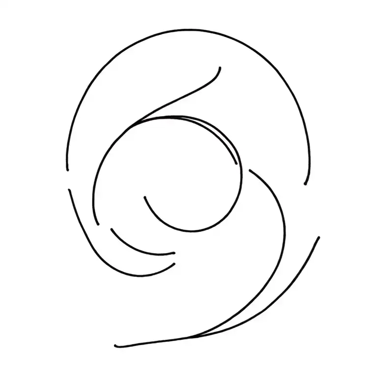 Gemini zodiac sign tattoo design idea