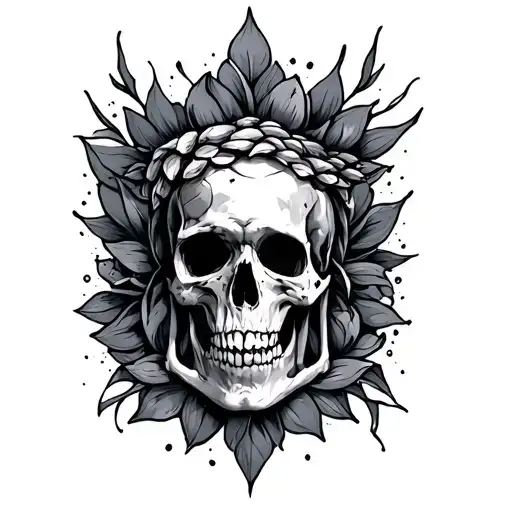 Crotch tattoo design idea