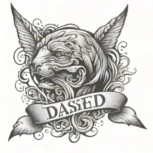 Dad Who Passed Away tattoo design idea