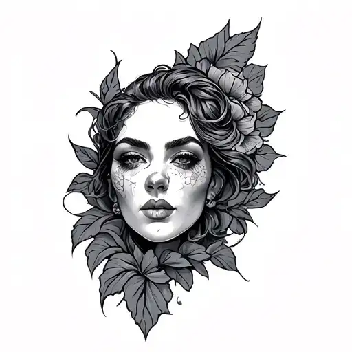 Tooled Leather tattoo design idea