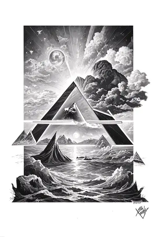 pink floyd wish you were here album , pink floyd prism tattoo design idea