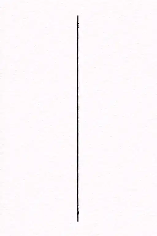 perfectly imperfect tattoo design idea