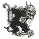 hooligan tattoo design idea