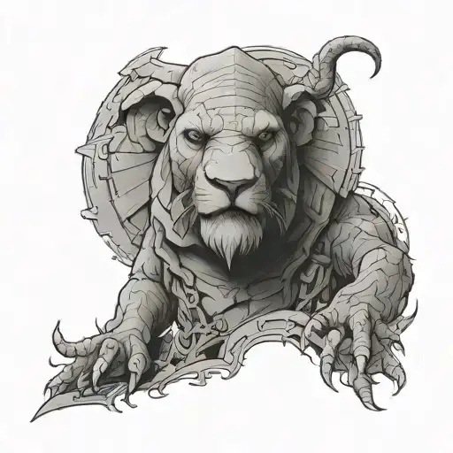 Jumanji tattoo design idea