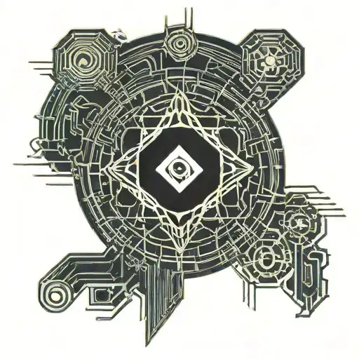 sukuna sign emo tattoo design idea