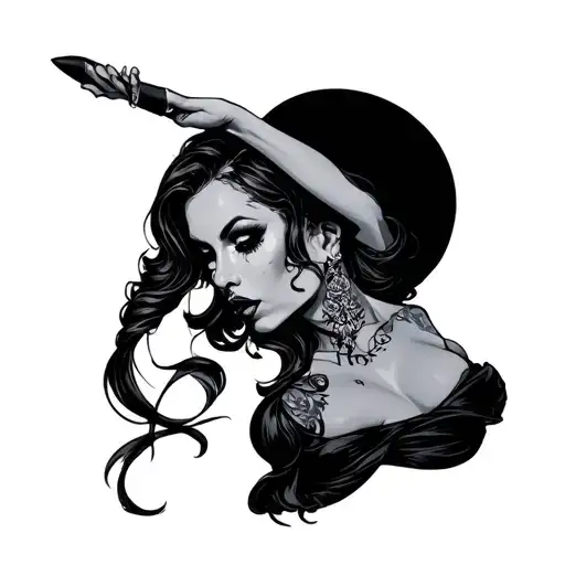 Slut tattoo design idea