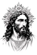 Jesus Gemini Huesca tattoo design idea