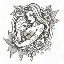 jessica rabbit tattoo design idea