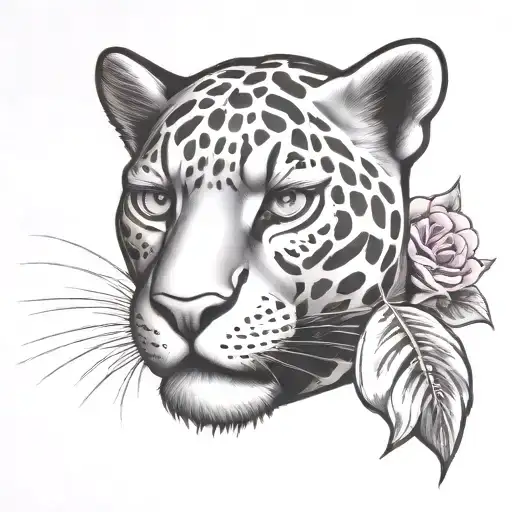 Pink Panther tattoo design idea