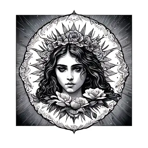 God Grant Me The Serenity tattoo design idea