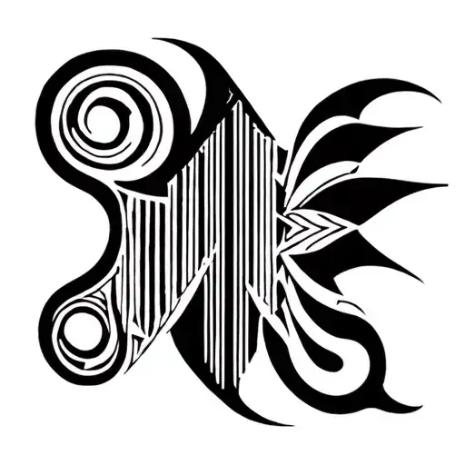 Morse code for ANU tattoo design idea