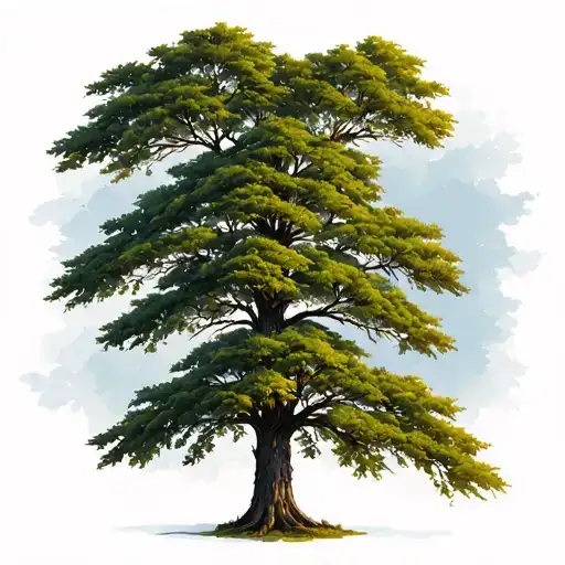 Alder Tree tattoo design idea