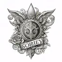 sobriety tattoo design idea