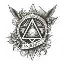 sobriety tattoo design idea