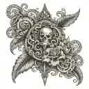 omerta oath tattooed tattoo design idea