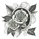 Qos bbc blacked tattoo design idea