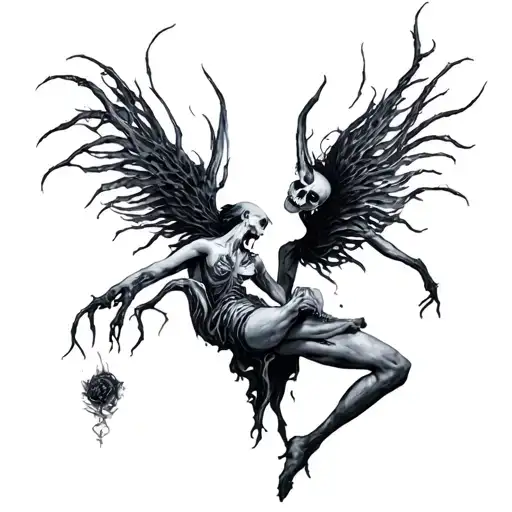 Mori Mori Dance Macabre tattoo design idea