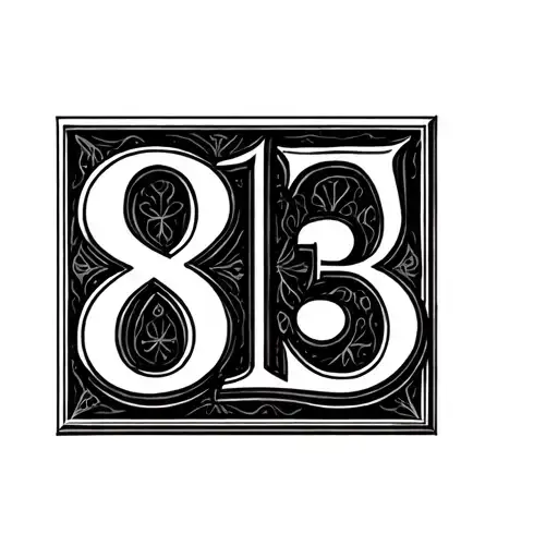 8 13 2018 Roman numerals representing important dates tattoo design idea