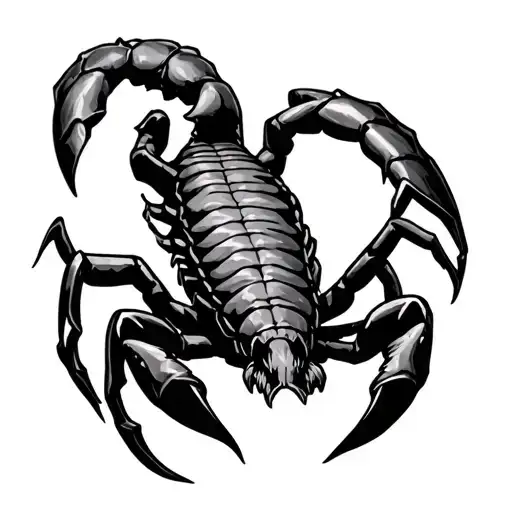 Scorpion Mortal Kombat tattoo design idea
