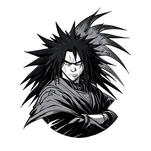 make madara Uchiha tattoo in my wrist tattoo design idea