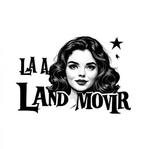 LA LA LAND MOVIR tattoo design idea