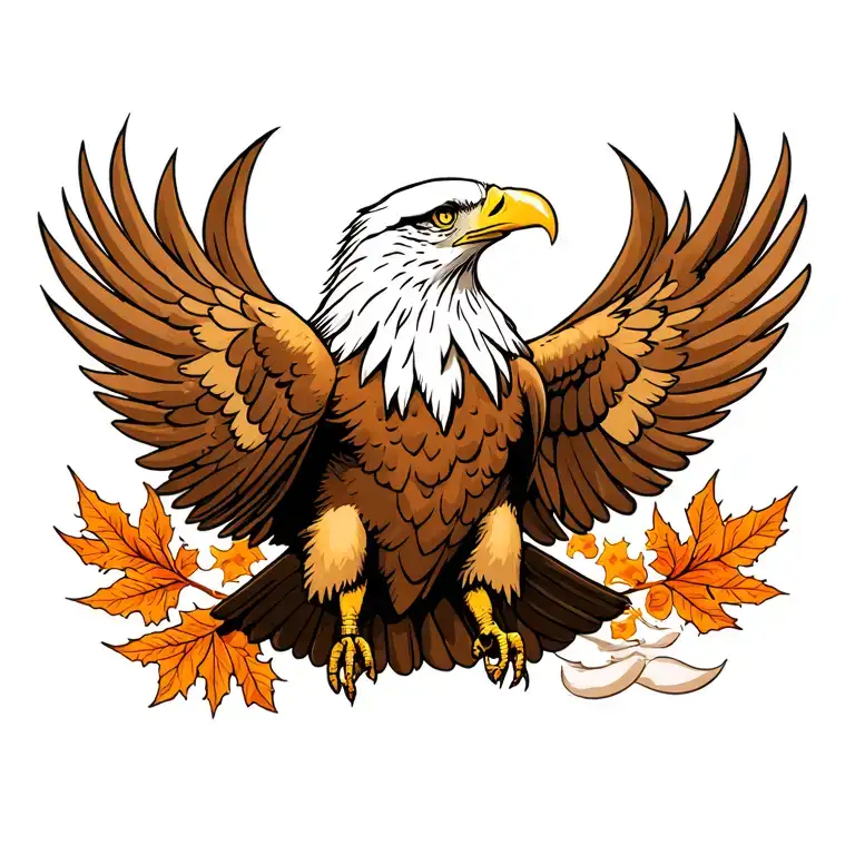 eagle tattoo design idea