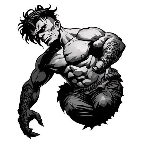 Serious Sam tattoo design idea