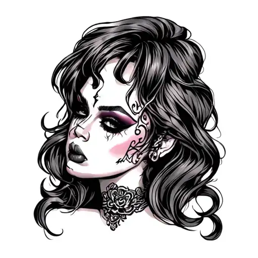 Slut tattoo design idea