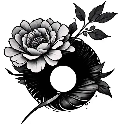 Korean tattoo design idea