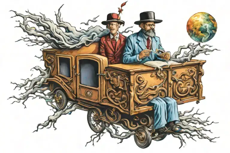 You can excommunicate me on the way to sunday school tattoo design idea