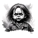 Chucky tattoo design idea
