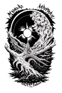 Muse Nuclear Adirondacks tattoo design idea