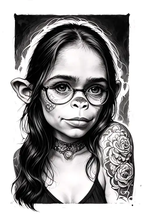 My sister(aka monkey brains) passed 2 years ago due to stomach cancer tattoo design idea