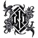 Two Word Ambigram Generator tattoo design idea