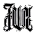 Two Word Ambigram Generator tattoo design idea