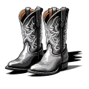 Cowboy Boot tattoo design idea