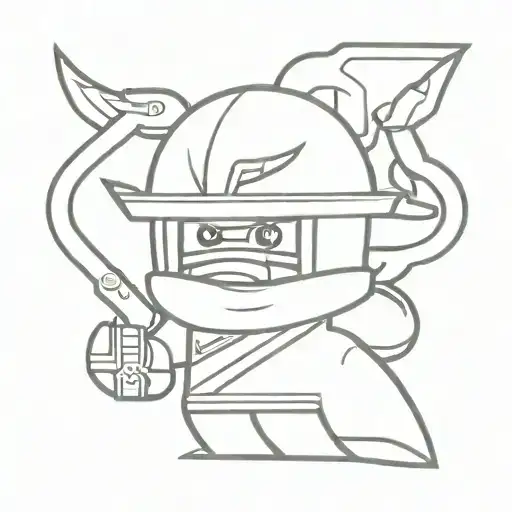Ninjago tattoo design idea