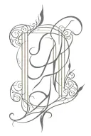 arabic calligraphy tattoo design idea